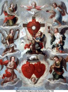 Cabrera, Allegoria della Santa Eucaristia